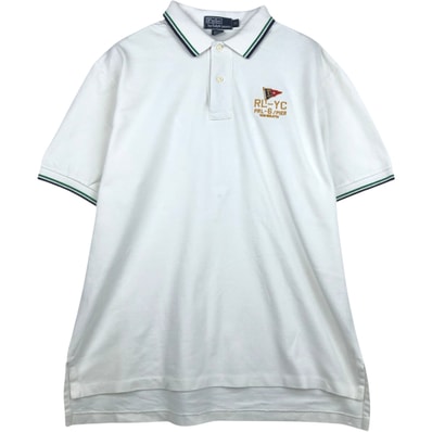 古着 ラルフローレン Ralph Lauren POLO by Ralph Lauren 半袖 ポロシャツ メンズXL相当/eaa643547