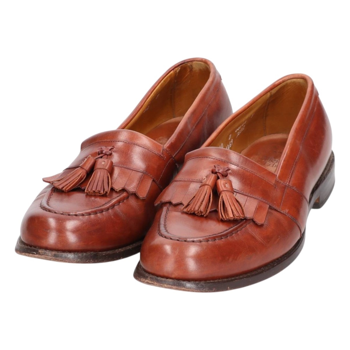 古着 アレンエドモンズ ALLEN EDMONDS NEWPORT キルト タッセルローファー USA製 10D メンズ28.0cm相当/saa014596