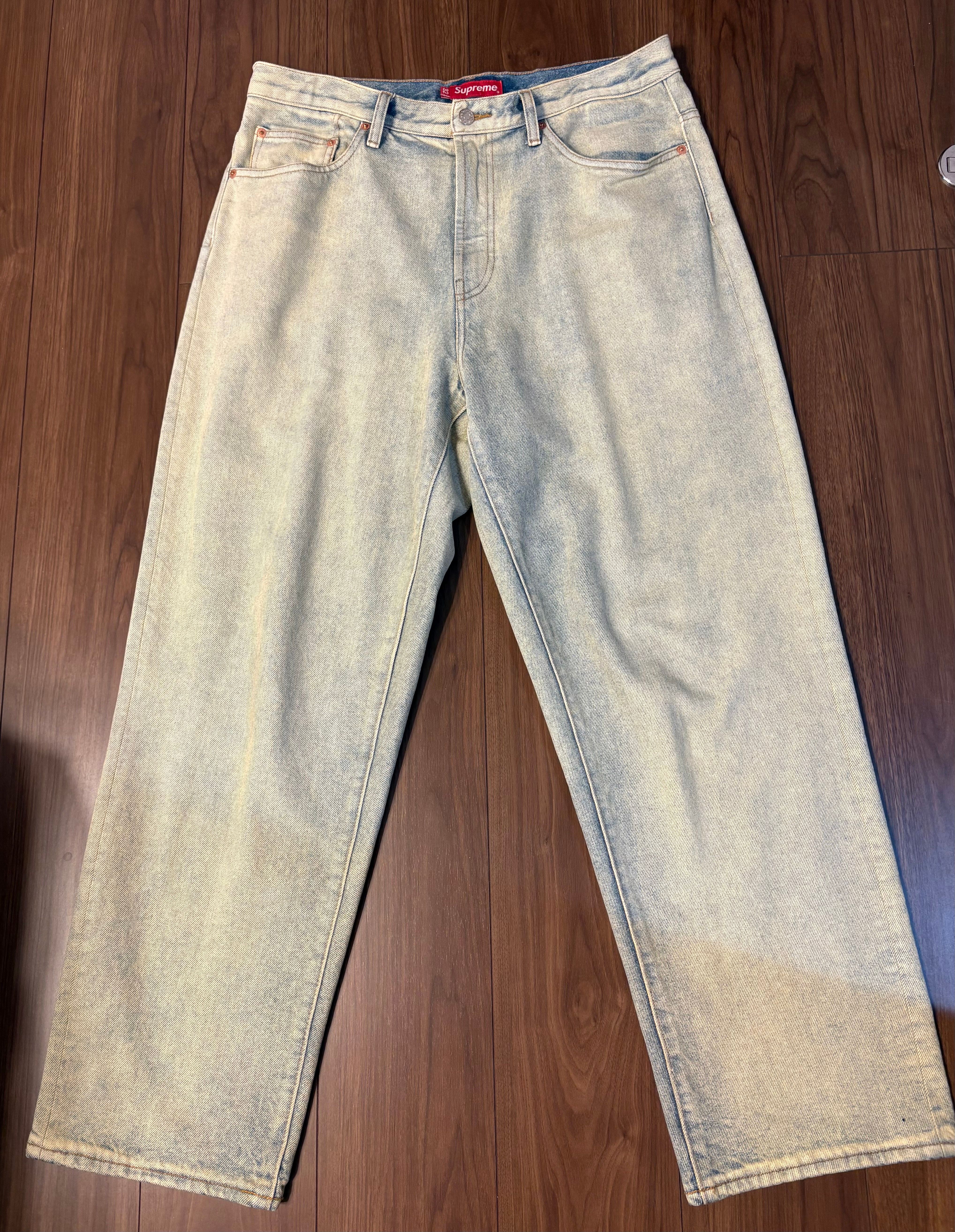 Supreme Baggy Jean "Dirty Indigo" (23SS)