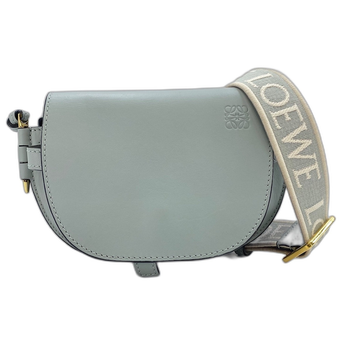 ロエベ LOEWE ゲートデュアル mini ショルダーバッグ レザー【中古】