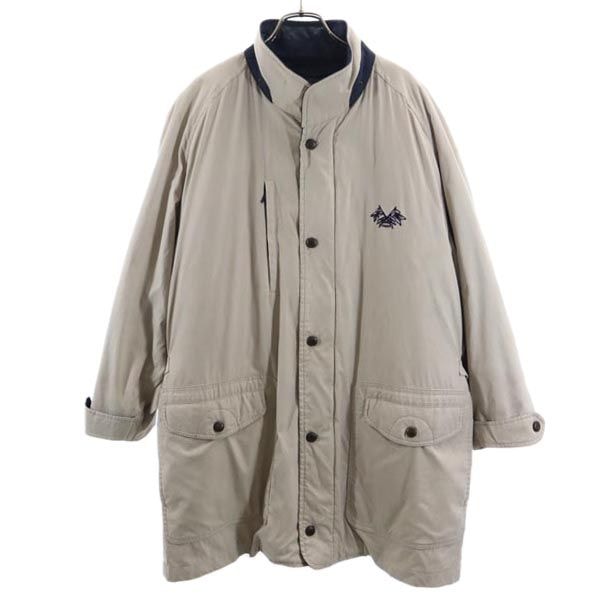 Burberrys バーバリーズ 80s 90s 2WAY ジャケット L アイボリー系 ダウンライナー付 中綿 コート