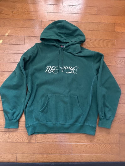Supreme Jamie Reid Fuck All Hooded Sweatshirt "Green"