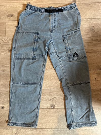 Supreme Nike ACG Belted Denim Pant "Washed Blue"