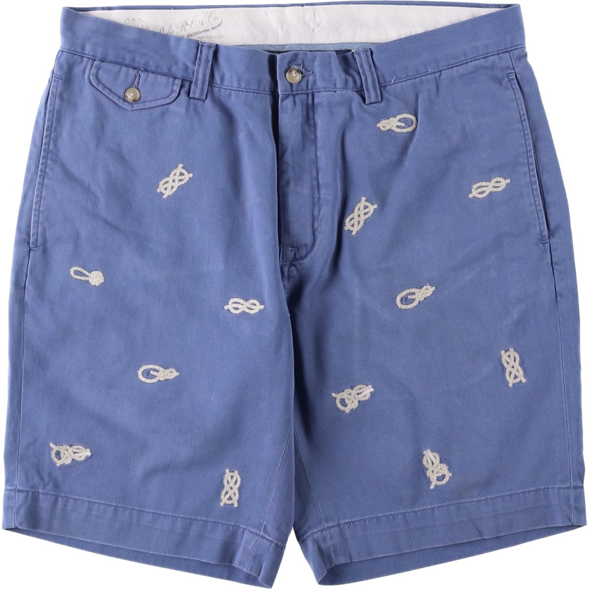古着 ラルフローレン Ralph Lauren POLO RALPH LAUREN CLASSIC FIT 総柄 チノショーツ ショートパンツ メンズw36相当/eaa660191