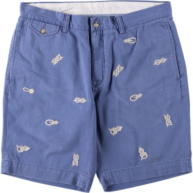 古着 ラルフローレン Ralph Lauren POLO RALPH LAUREN CLASSIC FIT 総柄 チノショーツ ショートパンツ メンズw36相当/eaa660191