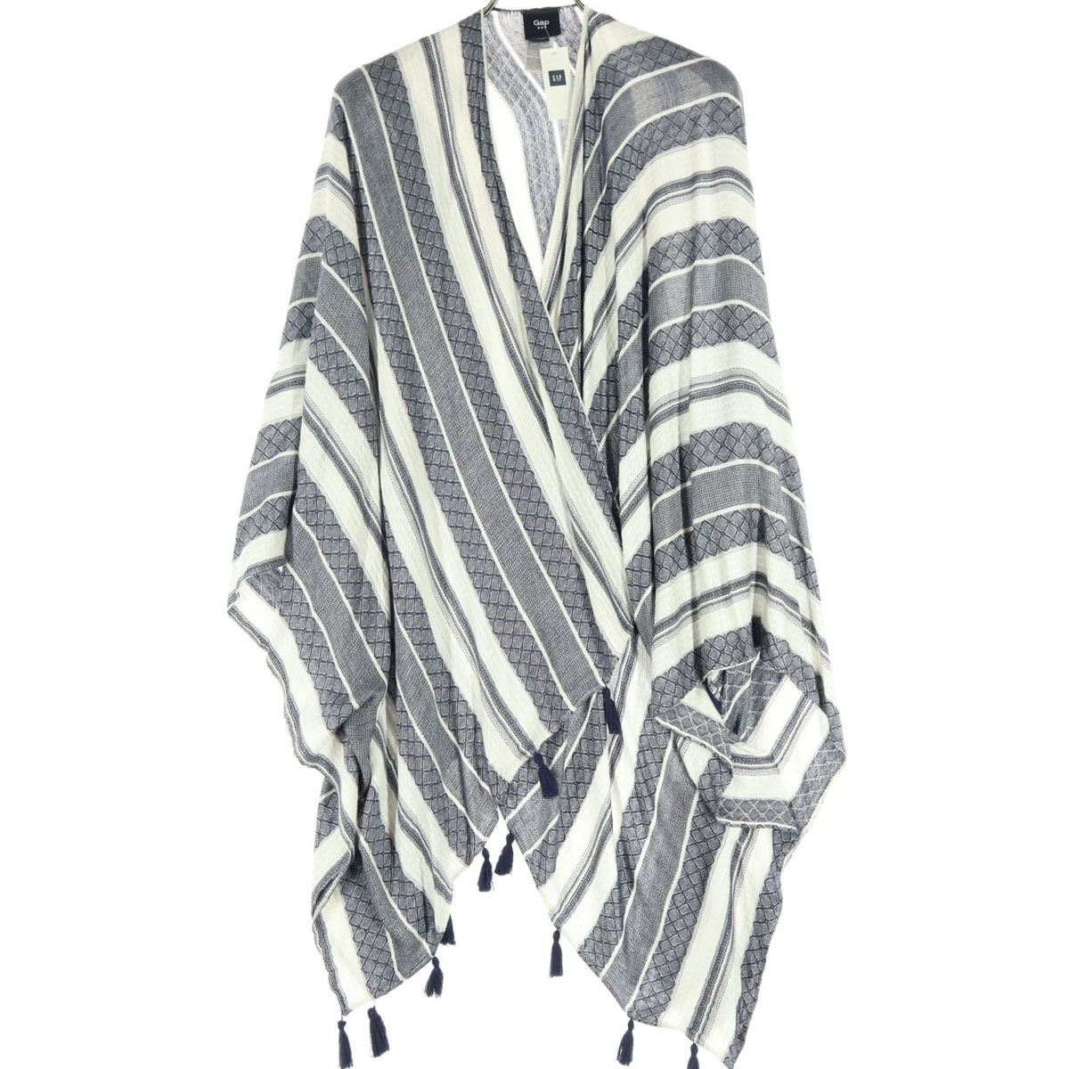 未使用 GAP ギャップ 7分袖 ポンチョ ネイビー