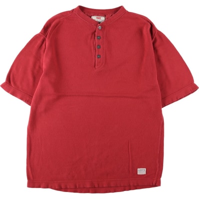 古着 リーバイス Levi's ヘンリーネック 半袖 Tシャツ メンズM相当/eaa644083