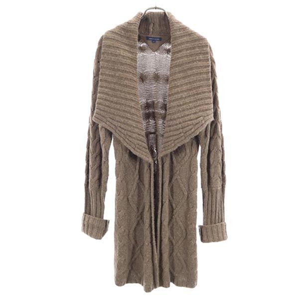 TOMMY HILFIGER 長袖 ロング ニット Vネック カーディガン