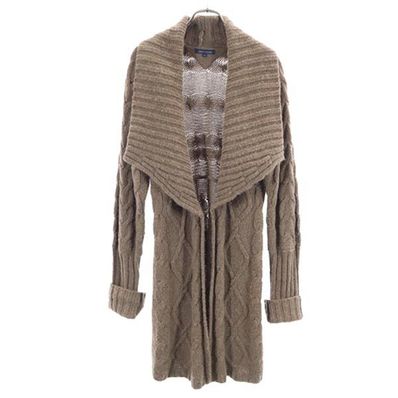 TOMMY HILFIGER 長袖 ロング ニット Vネック カーディガン