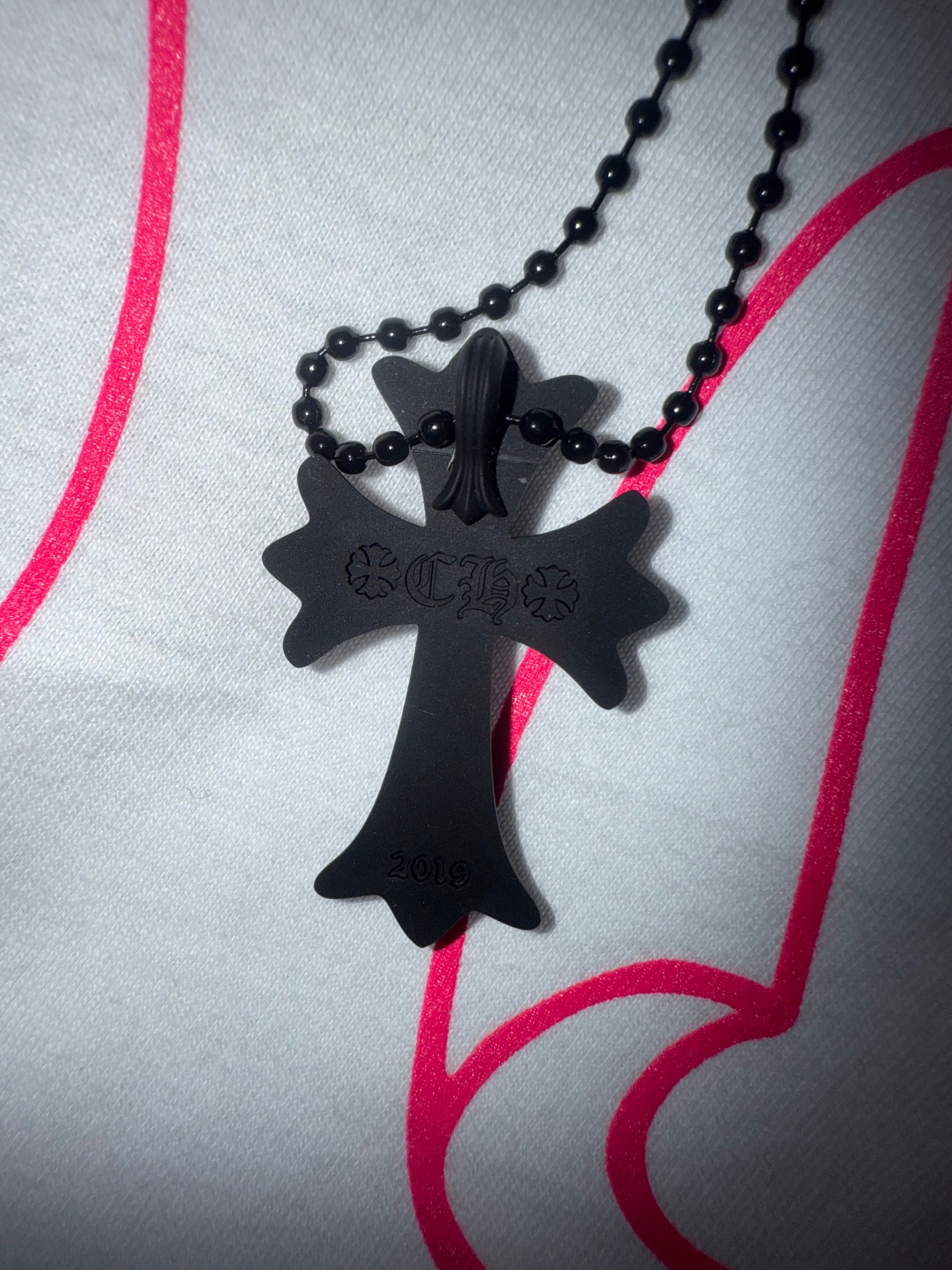 未使用に近い】クロムハーツ ラバー スモール CHクロス シリコン