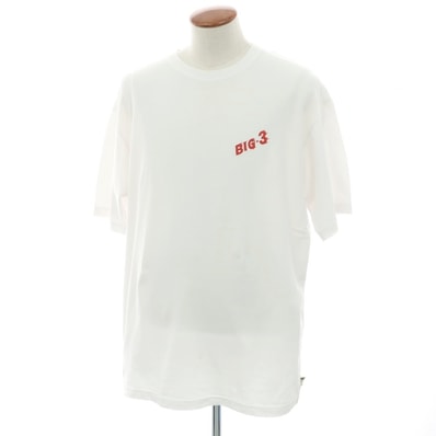 【中古】エスエスズィー SSZ コットン クルーネック 半袖Tシャツ ホワイト【サイズM】【メンズ】