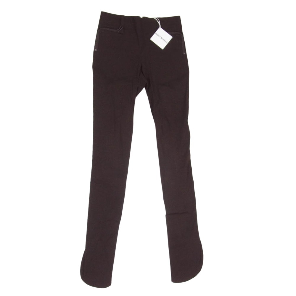 ISSEY MIYAKE イッセイミヤケ パンツ IM51-FF539-15 スリムフィット ジョガー ロング パンツ ブラウン系 2【美品】【中古】