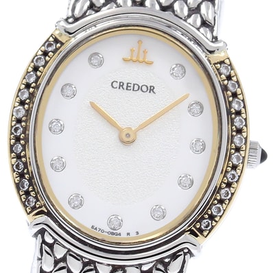 ☆良品 セイコー クレドール オーバル レディース 【中古】