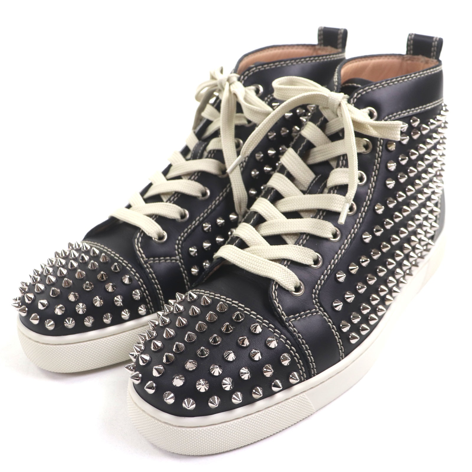 未使用品 クリスチャンルブタン ハイカットスニーカー 41.5 1101083