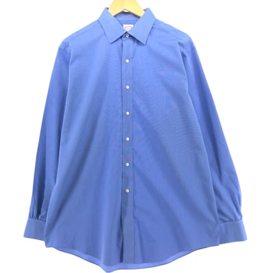 古着 ブルックスブラザーズ Brooks Brothers Est.1818 長袖 コットンシャツ メンズL相当/eaa543578