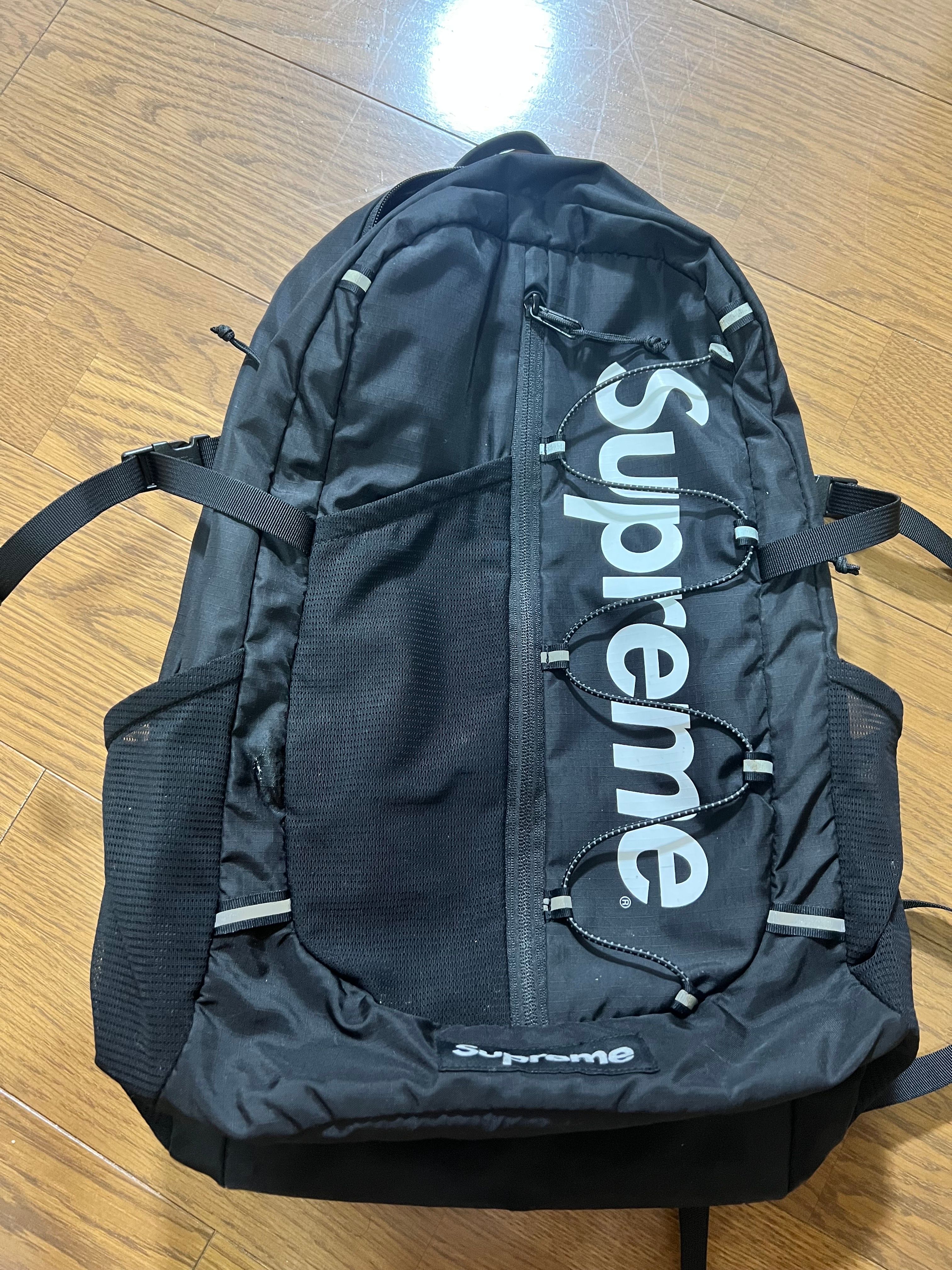 Supreme 2017SS Backpack "Black"