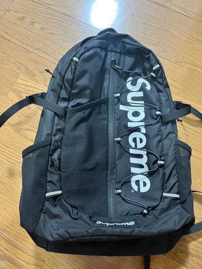 Supreme 2017SS Backpack "Black"