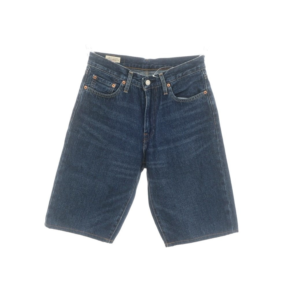 【中古】リーバイス Levi's STAY LOOSE ショートパンツ ネイビー【サイズ28】【メンズ】