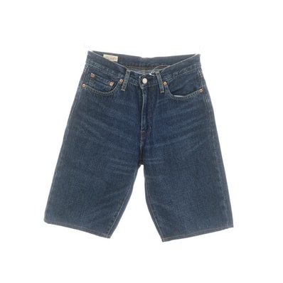 【中古】リーバイス Levi's STAY LOOSE ショートパンツ ネイビー【サイズ28】【メンズ】