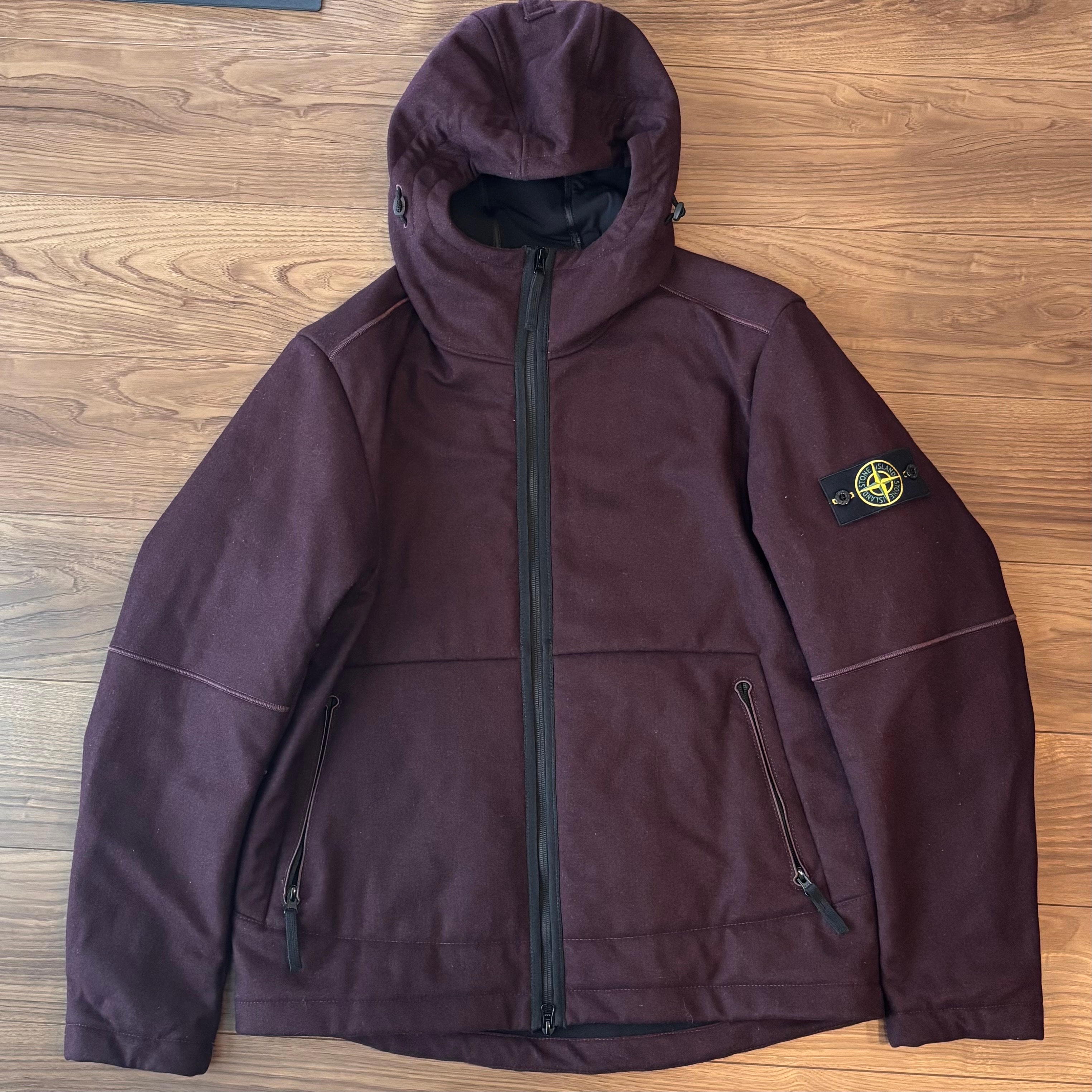 激レア stone island ウールジャケット