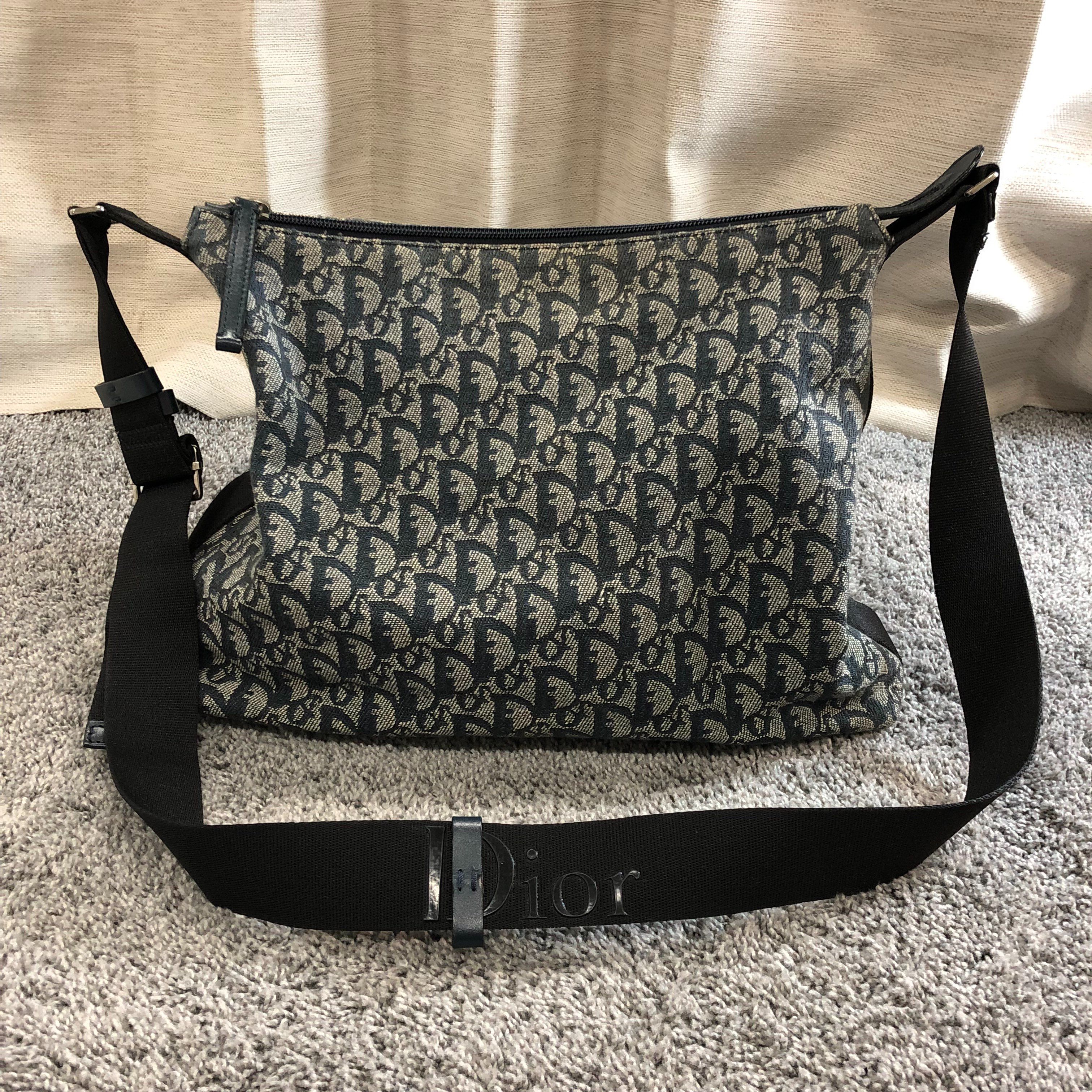 Dior Trotter Shoulder Bag "Black"