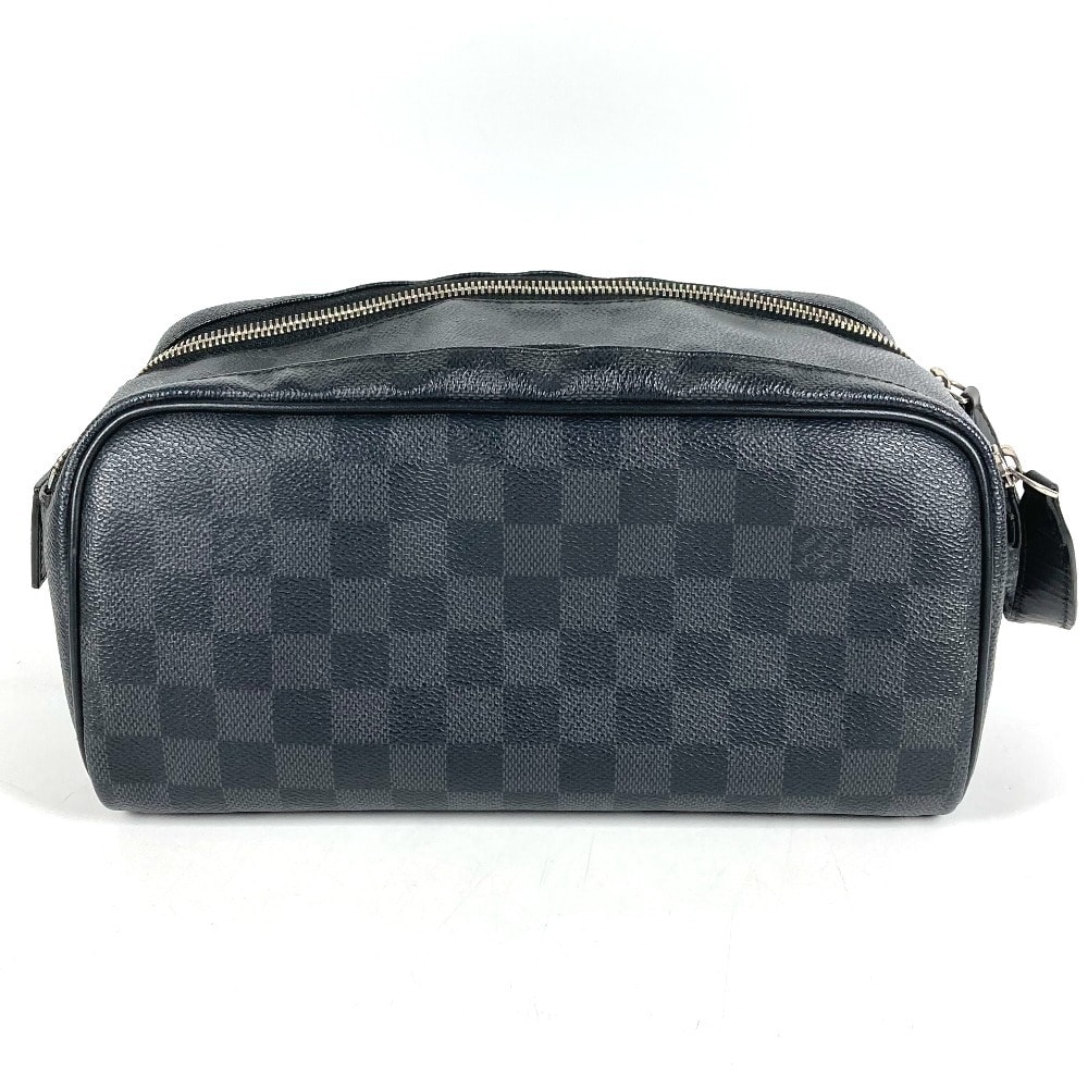 ルイヴィトン LOUIS VUITTON ドップ キット ドップキット N40127 ダミエグラフィット カバン ポーチ クラッチバッグ セカンドバッグ ダミエグラフィットキャンバス ブラック