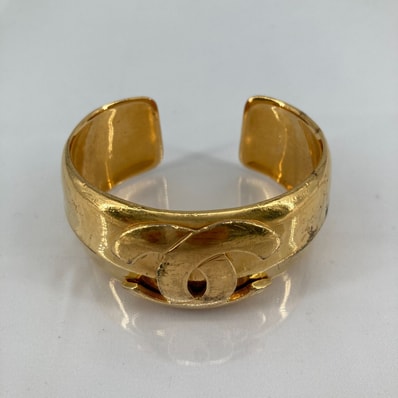 CHANEL(シャネル)97P ココマーク バングルGP ゴールド