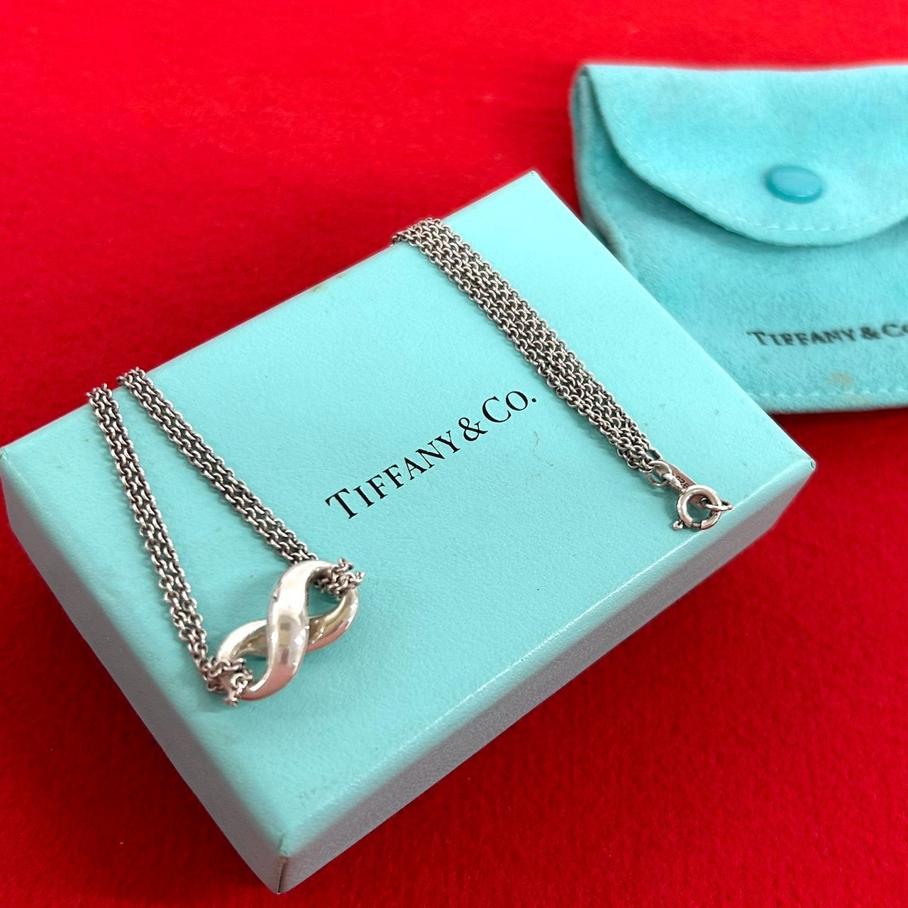 TIFFANY&Co. ティファニー インフィニティ ネックレス シルバー925 ネックレス シルバー
 33092