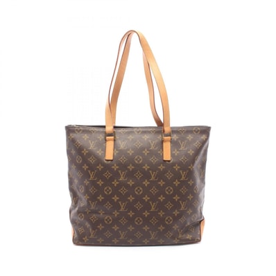 ルイ・ヴィトン LOUIS VUITTON カバメゾ モノグラム トートバッグ バッグ PVCコーティングキャンバス レザー レディース ブラウン系 M51151 【中古】