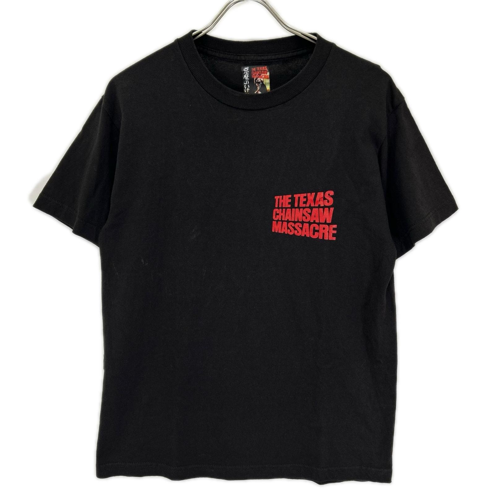 ワコマリア 悪魔のいけにえ ブラック コットンTシャツ M