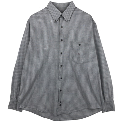 古着 バーバリー Burberry's BURBERRY LONDON 長袖 ボタンダウンチェックシャツ メンズL相当/eaa614722