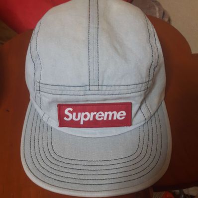 supreme 18AW Washed Chino Twill Camp Cap