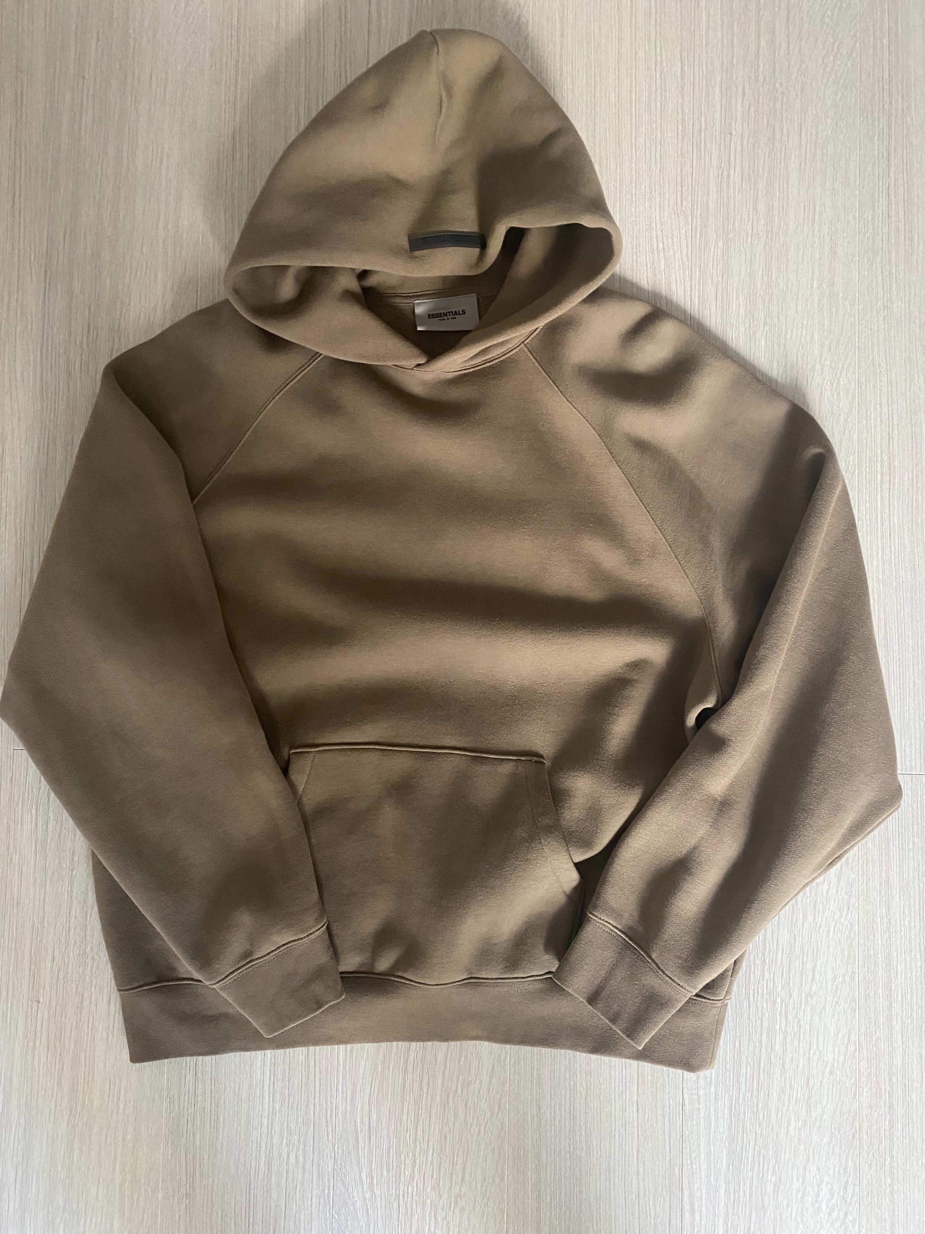 FEAR OF GOD ESSENTIALS PULLOVER HOODIE "Harvest"