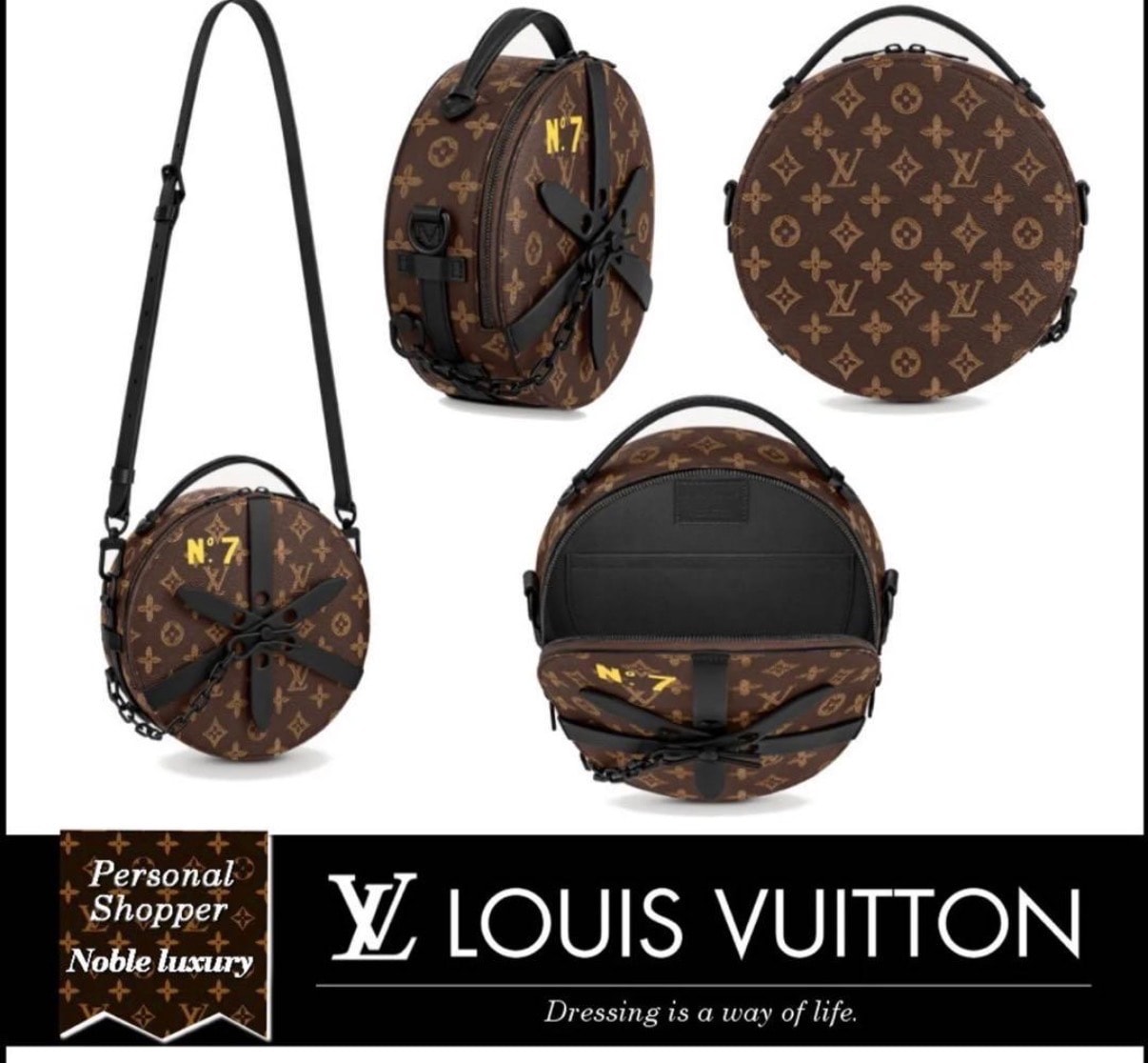 Louis Vuitton Wheel Box Monogram