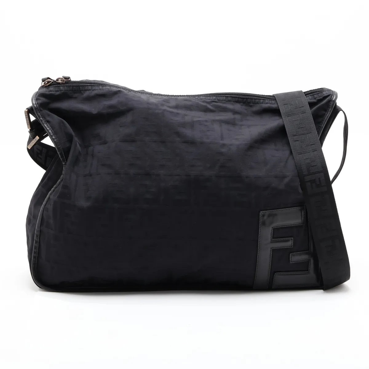 ■美品 フェンディ ズッカFF ロゴ 7VA148 ショルダーバッグ