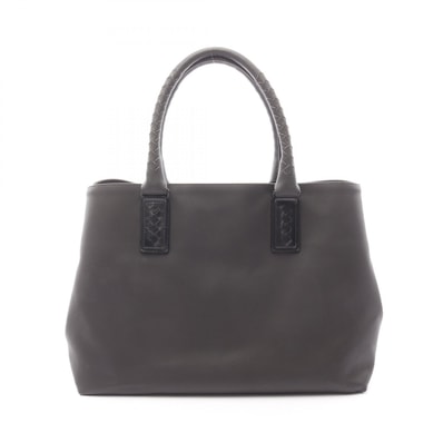 ボッテガヴェネタ BOTTEGA VENETA マルコポーロ トートバッグ バッグ レザー メンズ ブラウン系 222498 【中古】