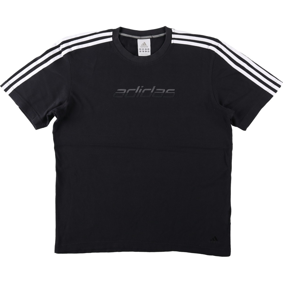 古着 アディダス adidas ロゴTシャツ メンズM相当/eaa661747