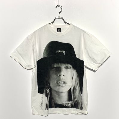 STUSSY LAURA PRINT TEE White