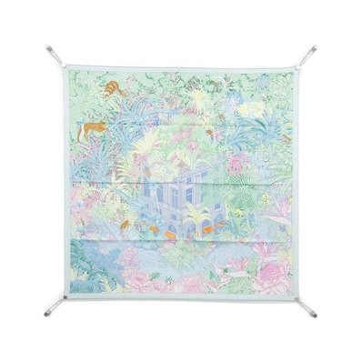 エルメス FAUBOURG TROPICAL カレ 003602S スカーフ