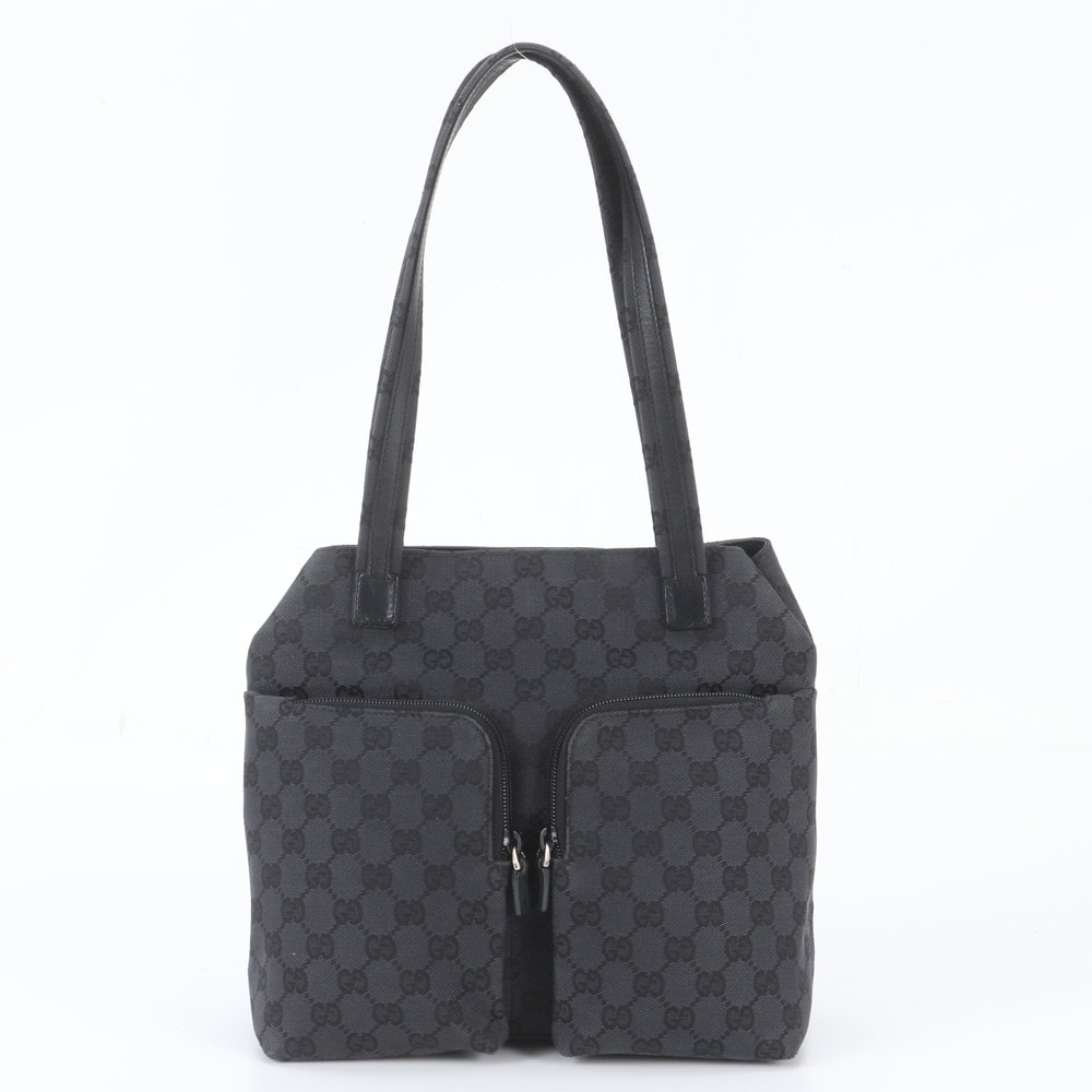 ■美品 グッチ GGキャンバス 002 1076 トート バッグ