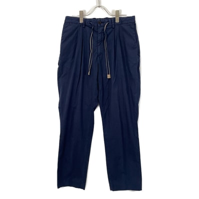 ビームス デヴォレインチピット別注 ポプリン イージー スラックスパンツ