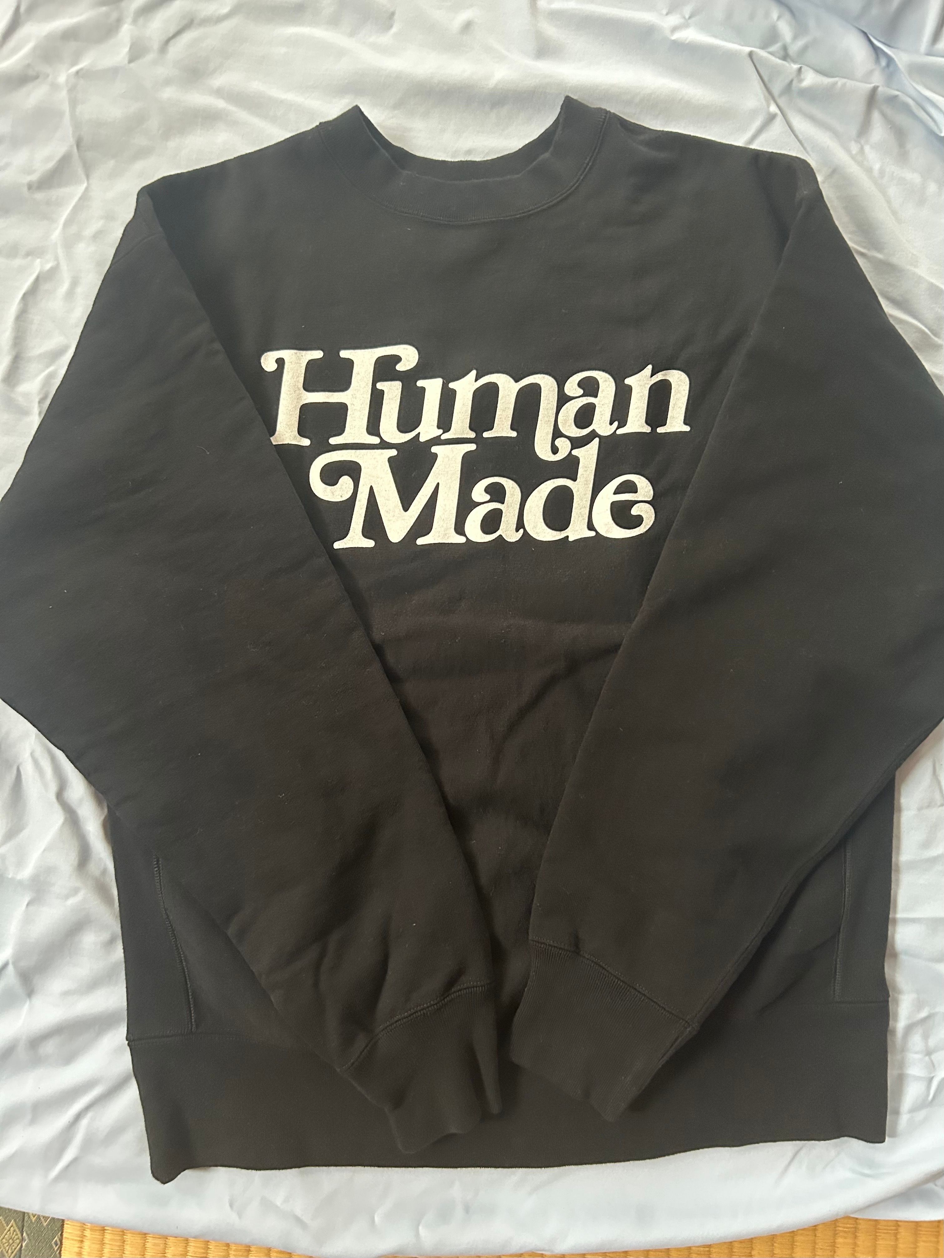 HUMAN MADE x Girls Don'T Cry Crew Neck Sweatshirt "Black" / VERDY