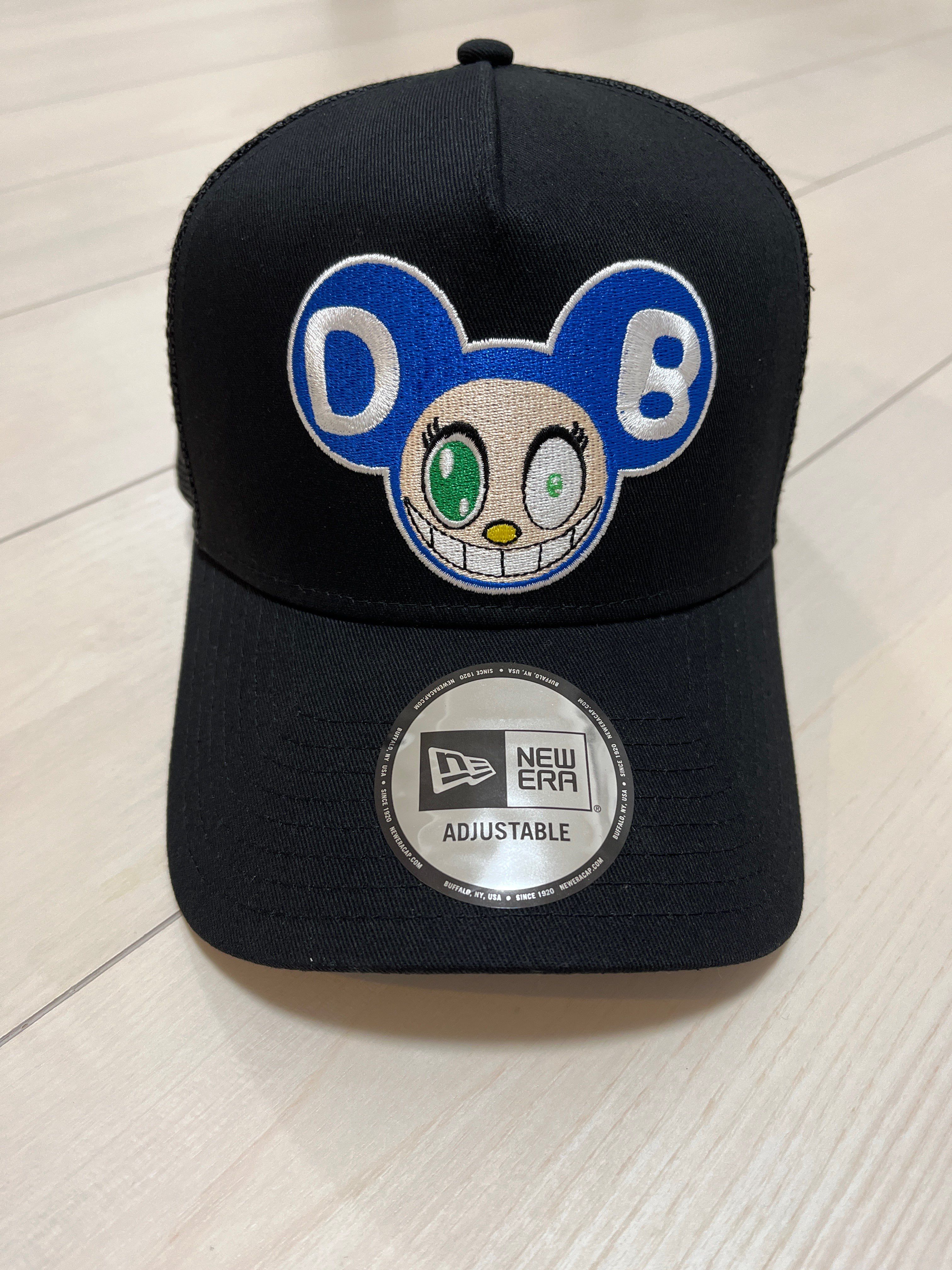 NEW ERA TAKASHI MURAKAMI 9FORTY A-Frame Trucker DOB BLACK "Black"