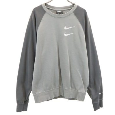 NIKE ナイキ 長袖 スウェット トレーナー S グレー