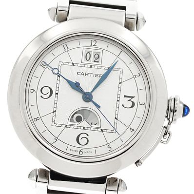 カルティエ パシャ XL ナイト&デイ W31093M7 メンズ 【中古】