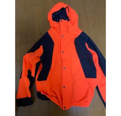 Supreme x The North Face Mountain Light Jacket "Power Orange"