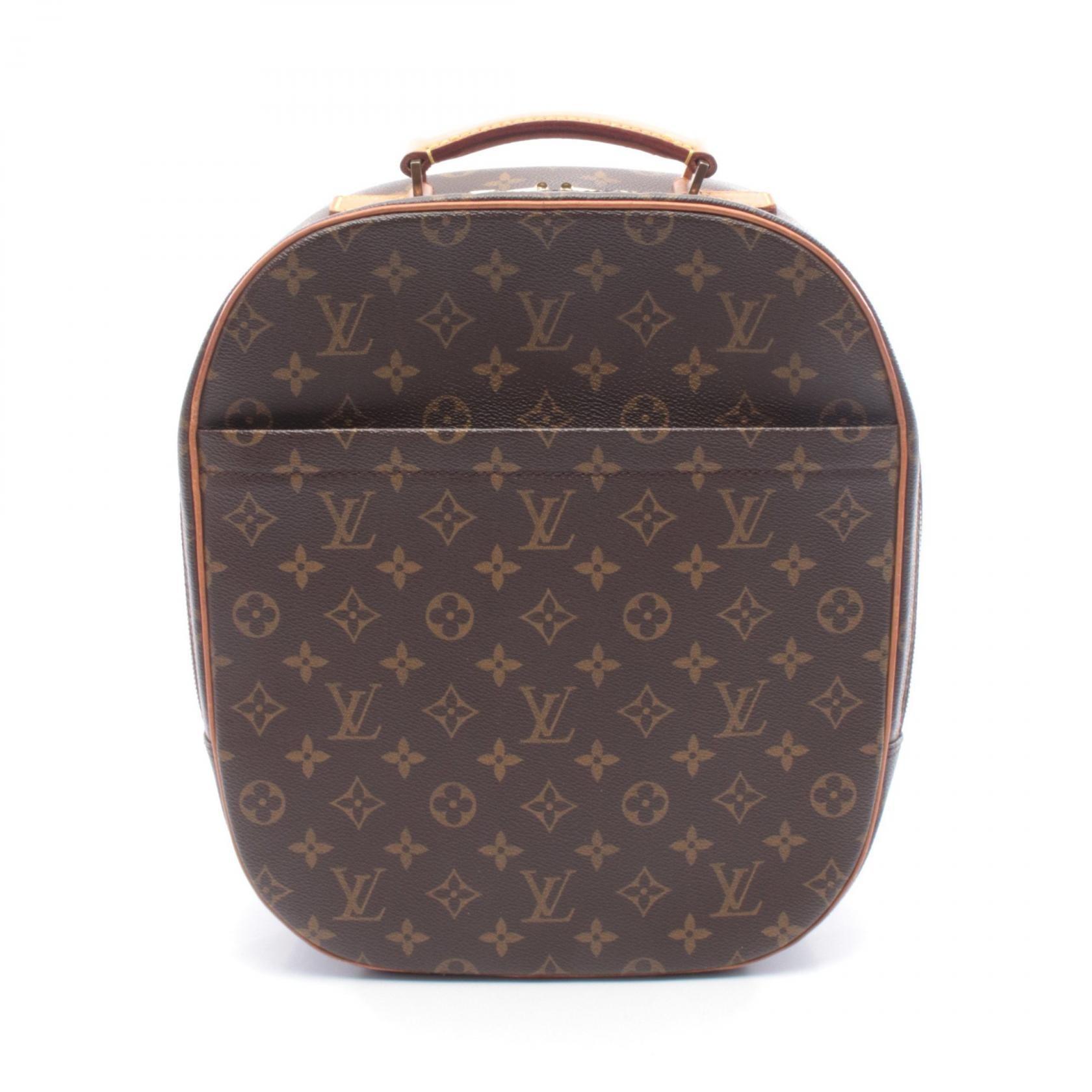 ルイ・ヴィトン LOUIS VUITTON パックオール サックアド ハンドバッグ バッグ PVCコーティングキャンバス レザー モノグラム レディース ブラウン系 M51132 【中古】