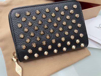 Christian Louboutin Panettone Coin Purse "Black/Gold"
