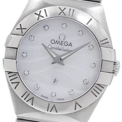 オメガ コンステレーション ブラッシュ レディース 【中古】