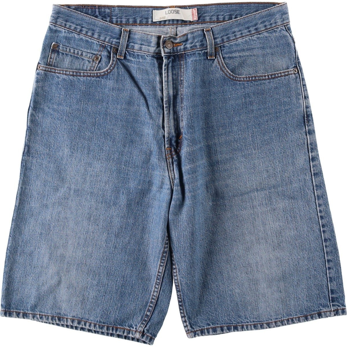 古着 リーバイス Levi's 569 LOOSE デニムショーツ ハーフパンツ ジョーツ メンズw37相当/eaa653303